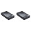 2X Caixa para HDD de 3,5 Polegadas  para Adaptador USB 3.0 Gabinete para Disco Rígido Externo para Disco SSD de 2,5/3,5 Polegadas HDD para PC e 1