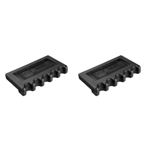 2X Billard-Queue-Halter, Billard-Stock-Rack, Pool-Queue-Zubehör, Billard-Queue, Queue-Klaue für Tisch-Sport-Spielzimmer A