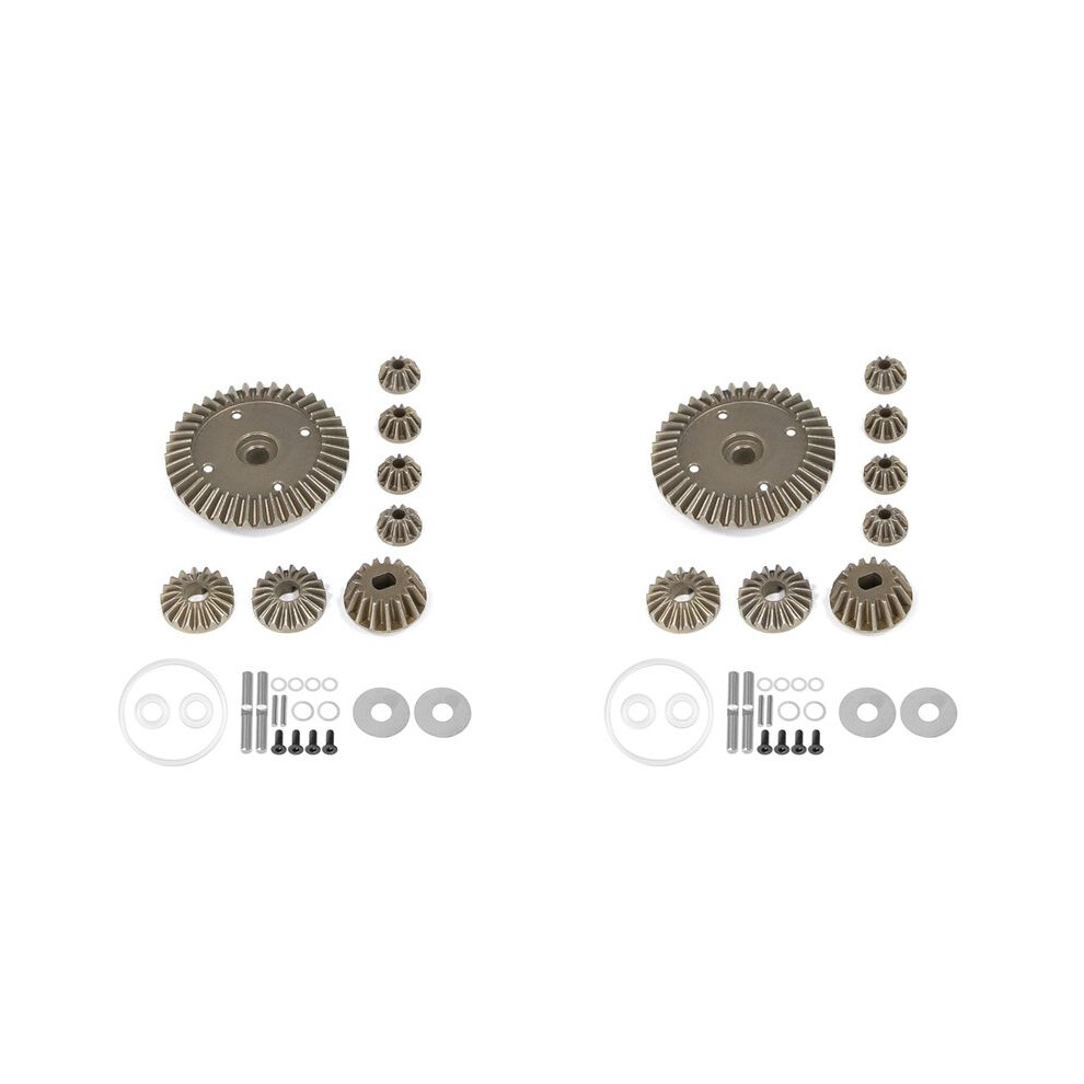 2X Rc Car Upgrade Differential Gear Kit 22049 For 39T Xv02 Tt02 Mb01 Bt01 Xm01 Rc Car Upgrade Accessories 6031612570975