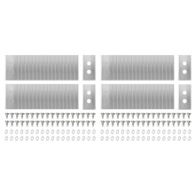 72Pcs Replacement Blades with Washers Screws for Luba & Yuka All Series, Replacement Robotic Lawnmower Blades