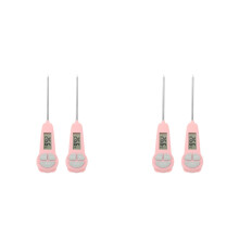 4St Compacte Thermometer Roze Voor En Frituren