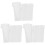White Flower Wrapping Yarn Polyester for Gift and Party Packaging 1