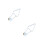 2Pcs Plastic LED Neon Lamp Light for Bedroom Decoration 4