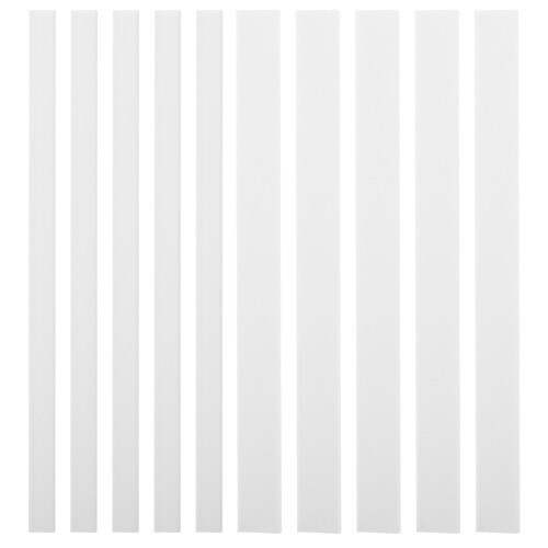 10Pcs White PVC Bread Sheaths Universal Protector Safety Sleeves