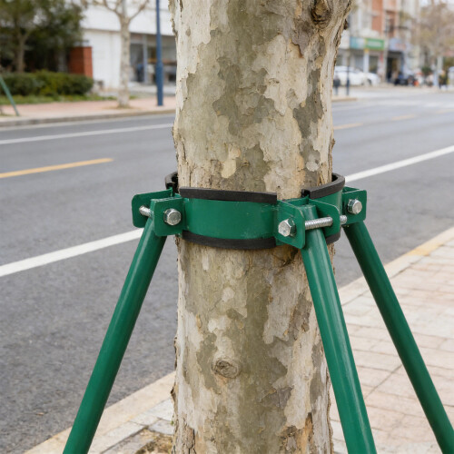 1Set Iron Tree Stabilizer Hoop Heavy Duty Wind Resistant Plant Support 2