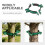 1Set Iron Tree Stabilizer Hoop Heavy Duty Wind Resistant Plant Support 6