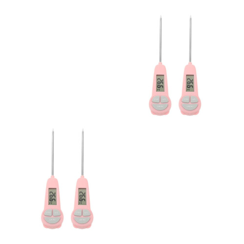 4St Compacte Thermometer Roze Voor En Frituren 2