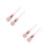 4St Compacte Thermometer Roze Voor En Frituren 4