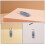 2St ABS Mini Digitale Keyring Lichtgevend Grijs 4