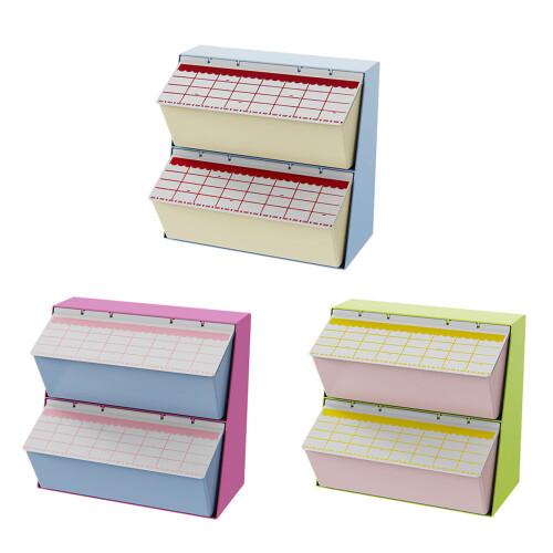 Multi Compartment Drawer Organiser For Coffee-Peach Demon Green 1