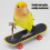 4PCS Miniature Plastic Skateboards Interactive Play Equipment 6