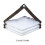 Clear Waterproof Rain Cover Fabric for Outdoor Decking 3