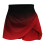 Women's Athletic Workout Shorts with Pockets, Red, 2XL 3
