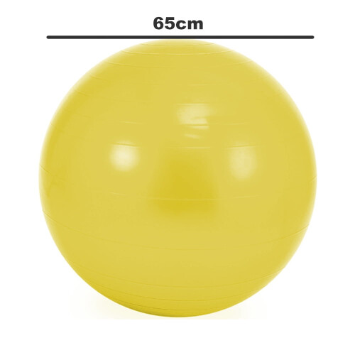 Extra tjock 65 cm yogaboll för corestyrka och 1