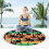 Turkish Microfiber Beach Towel Round 60 inch Sand Proof 4
