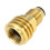 Mosiężny adapter POL do QCC1LPG 1