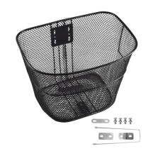 Amleso cykelkorg i metall fram – universell passform