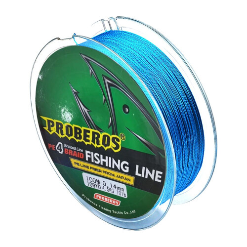 Líne Iascaireachta Braidithe 30LB 109 Slat Gorm 0.8mm
