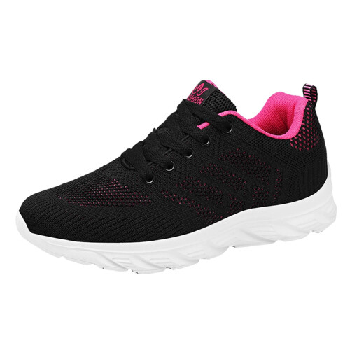 Dameslip-on mesh-sneakers til gåture