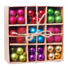 Conjunto de bolas de Natal inquebráveis com 99 peças