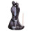 Incense Holder Waterfall Design Carved Wood 1pc 1
