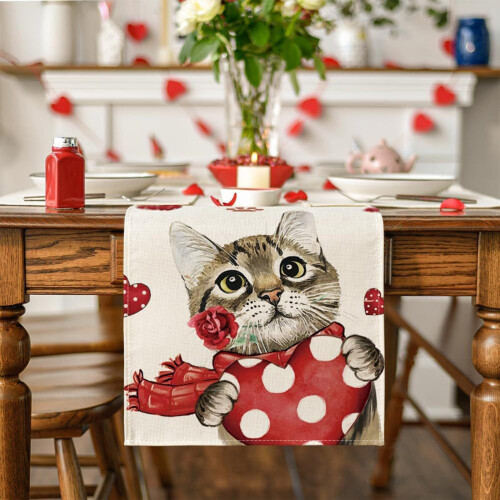 Colorful Love Table Flag 4 Sizes