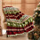 Coperta in pile con renne natalizie 1