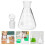 Γυάλινη φιάλη Erlenmeyer 150ml με πώμα 1