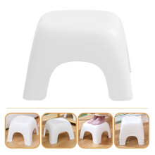 Kinderhocker aus Kunststoff mit rutschfester Unterseite, 25,2 x 25,2 x 16 cm