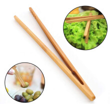 Pinces à toast en bambou Hariumiu 7 pouces, lot de 4