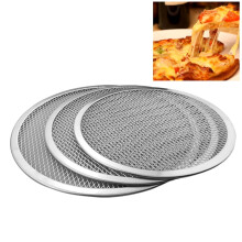 Teglia per pizza in rete di alluminio