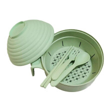 Ramen-Schüssel-Set (33 oz) mit Abtropfeinsatz