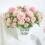 Buquê de rosas artificiais de seda – Multicolorido 1