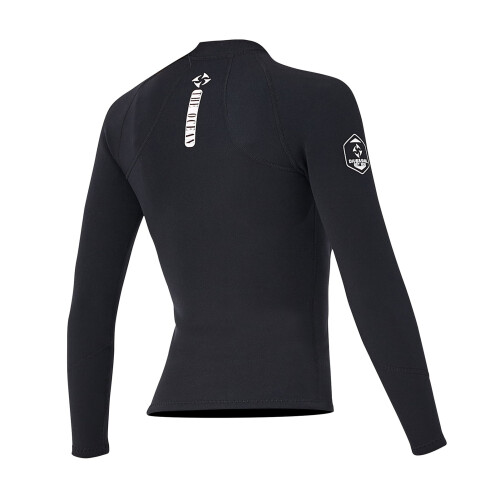 2mm Neoprene Wetsuit Top with Front Zipper 2