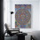 Tibetansk Thangka lerretsbilde 30x43 cm 3
