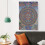Tibetansk Thangka lerretsbilde 30x43 cm 4