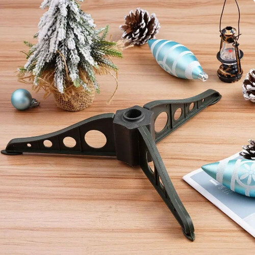 Plastic Christmas Tree Stand Base – Green, 12 cm 2