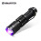 Latarka UV 395 nm, stop aluminium 3