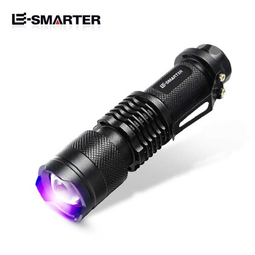 Latarka UV 395 nm, stop aluminium 2