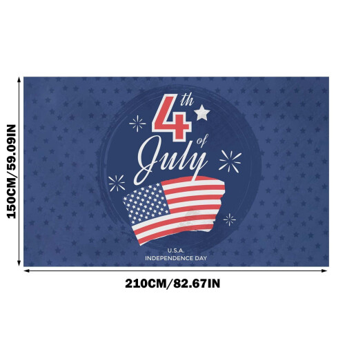 Holiday tapestry background with patterned design 150x210 cm 2
