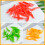 12-pack realistiska PVC-peppardekorationer 3