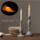 LED-koniske lys med gult blink, 17 cm, 6 stk. 4