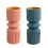 Freestanding cylindrical plastic vase for table decoration, 5