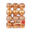 Christmas Ball Ornaments Yellow 4 cm 2