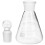 Γυάλινη φιάλη Erlenmeyer 150ml με πώμα 4