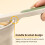 Stor slitsad avrinningssked – plast, 36,5 cm 5