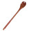 5-teiliges Set Holzlöffel, braun 5
