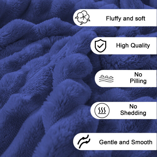 Raschel Winter Blanket Double-Layer Ultra-Soft Lightweight 1