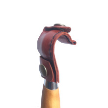 Mora 162 leather sheath - hand crafted leather with brass popper - made in UK