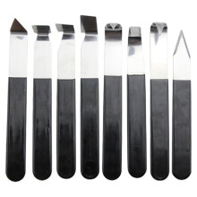 8 St Metalllera Snidknivar Keramikverktyg Lera Handverktyg Keramikverktyg Set Gravyr